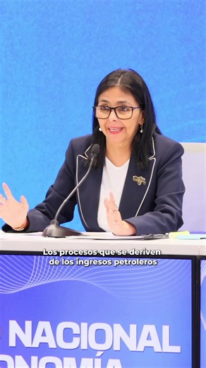 🇻🇪 Presidenta encargada Delcy Rodríguez (@Delcy Rodríguez Gómez): Participamos en el Primer Consejo Nacional de Economía Productiva de 2026, donde escuchamos con atención a los representantes de los distintos sectores productivos del país y presentamos la hoja de ruta que guiará una senda de crecimiento económico destinada a beneficiar a cada venezolano. En 2025, nuestra industria de los hidrocarburos y los 14 motores de la economía registraron un desempeño extraordinario, y este año se proyec
