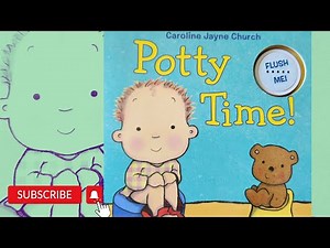 POTTY TIME BY CAROLINE JAYNE CHURCH | KIDS BOOK READ ALOUD