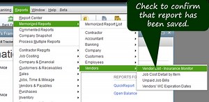 Monitor Subcontractor Insurance Certificates in Quickbooks
