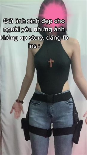 Unique Dance Poses in Black Sleeveless Top