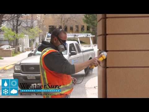 Vertical Caulking Demo with Dow Corning 795