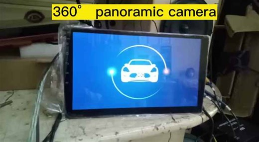 Podofo 360 Panoramic Camera AHD 720P Full Color Image Bird View Left Right Front Rear Cameras for Car Radio Auto Electronics