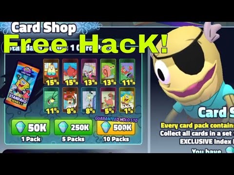 Spongebob Tower Defense - Card Hack?