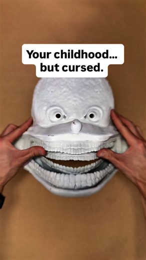 Cartoon Deadwork on Instagram: "Your childhood… but cursed. 👀 Would you wear this Shin Sonic mask this Halloween? #masks #cosplay #diy #horror #paintingart #halloweencostume #sonic"