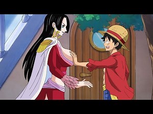 Luffy discovers that Boa Hancock was attacked by Blackbeard - One Piece