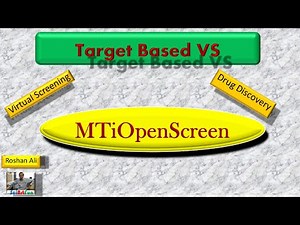 Target Based Virtual Screening Using MTiOpenScreen