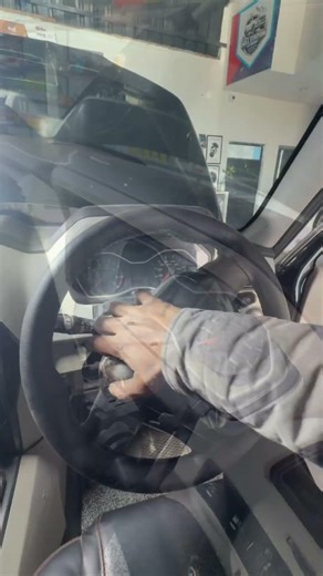 Scorpio classic steering convert s1 to S11 #beawar #automobile #scorpionaccessories #detailing