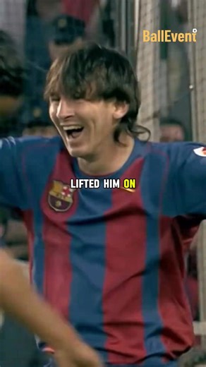 Ronaldinho passing the torch to Messi 🔥 | Ball Event