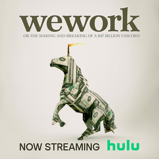 5.1K views · 40 reactions | This unicorn is rearing its ugly head. WeWork: Or the Making and Breaking of a $47 Billion Unicorn is now streaming. | Hulu | Facebook