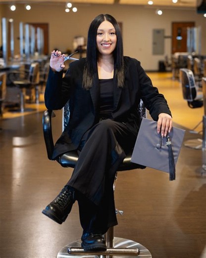 From practicing hair and makeup alongside her sisters to standing on stage as Central Piedmont’s fall 2025 commencement speaker, Kristen Alvarado Sorto’s journey is one of resilience, ambition, and honoring her cultural roots. It all began in the cosmetology program, where Kristen turned her passion into a career and found the confidence to lead. Ready to start your own journey? Learn more about our cosmetology program and how it can open doors for you: https://www.cpcc.edu/programs/cosmetology 