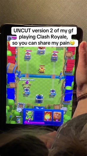 Girlfriend's Journey in Clash Royale Gameplay