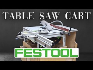 FESTOOL TKS 80 Table Saw Cart - Build & Guide
