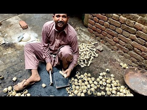 Mindblowing technique Brass Sanitary making || bathroom fitting