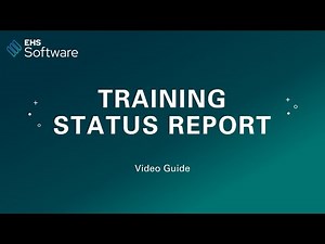 Training Status Report