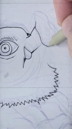 How to Draw Anime Inosuke Hashibira Demon Slayer 2 #anime #art #drawing #ink #draw #drawingtutorial