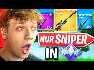 DIE NEUE ONLY *SNIPER* CHALLENGE IN UNREAL RANKED! 🎯🔥 (SEHR SCHWER)