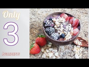 Smoothie Bowl with Magic Bullet- Creamy and soft