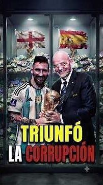 PRUEBAS del ROBO DE ARGENTINA, MESSI, INFANTINO, FIFA, TODO está PACTADO… #futbol #mundial #messi