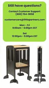 EZ Fold 'N Grow Learning Tower® - Locking the Side Panels