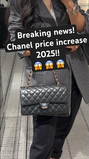 CHANEL PRICE SHOCK What Happens Now 2025 | Chanel price increase 2025