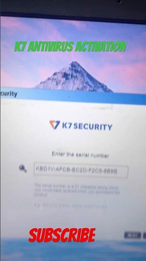 K7 total security Activate 👍🏻#k7 #k7antivirus