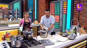 8.1K views · 120 reactions |  ¡NOOOO! TODO SU ESFUERZO 梁 Los participantes preparan un delicioso Seco de asado de tira con frejoles y arroz. Sin embargo, quien no la pasa nada bien en la preparación es Giovanna Valcárcel. ➡ Mira #ElGranChefFamosos a través de la señal de Latina y Latina.pe   | Latina.pe | Facebook