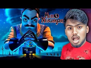 HELLO NEIGHBOR FIRST Playthrough | Horror gameplay