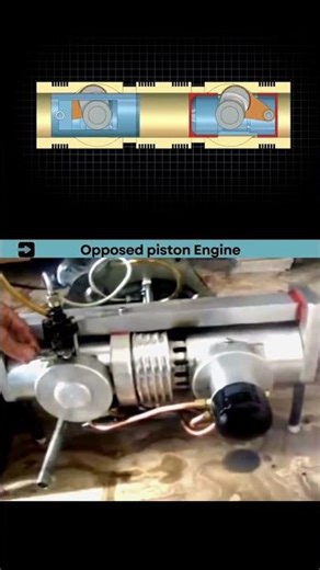 Opposed Piston Engine Explained 🔥 | How This Engine Works 🚀
