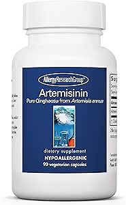 ARG Artemisinin - Delivers 200 mg Concentrated Sweet Wormwood Extract per Serving - Supports Immune and Digestive Health - Hypoallergenic & Vegetarian - 45 Servings - 90 Capsules