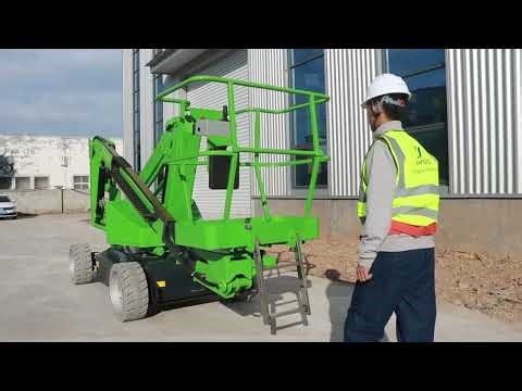 How to Operate a 12m Electric Articulated Boom Lift