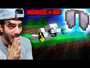 I ALREADY GOT ELYTRA in Hardcore Minecraft