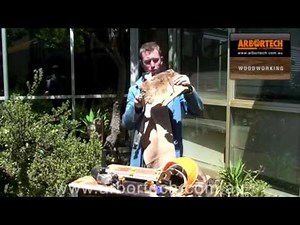 Arbortech Power Carving | Carved burl bowl