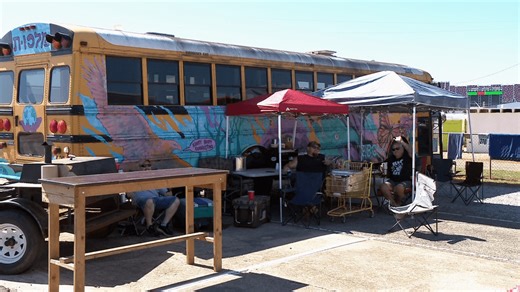 Talladega Superspeedway infield: A community of racing fans and revelry