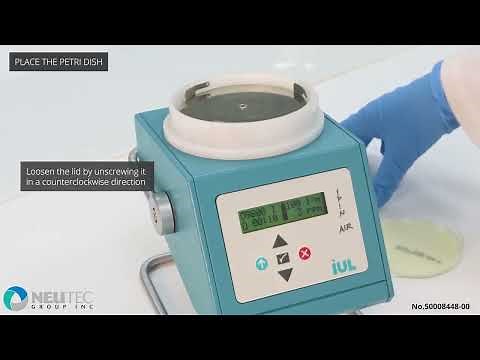 How to use a microbial air sampler - Spin Air