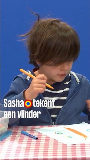 Sacha loves crocodiles and draws a butterfly | Look at Me Now | Childhood KRO-NCRV