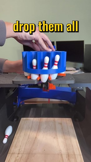 3D Printing Mini Bowling Pin Setter | Mechanical Engineering