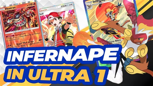Infernape EX takes over ultra rank battles