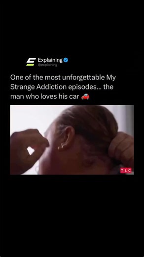 Explaining on Instagram: "One of the most unforgettable stories from My Strange Addiction featured Nathaniel — the man who fell in love with his car, a bright red Chevy Monte Carlo he named Chase. ❤️🚗 Nathaniel described Chase as his soulmate, speaking to him every day, eating meals with him, and even kissing the car’s hood and doors. His emotional bond went far beyond typical car enthusiasm — he believed Chase understood him, comforted him, and gave him a sense of connection he struggled to fi