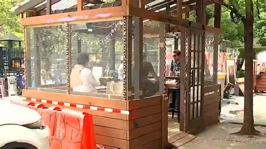 Restaurants can begin building outdoor dining spaces, DOT says