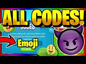 *ALL* SECRET OP WORKING CODES! Roblox Emoji Simulator