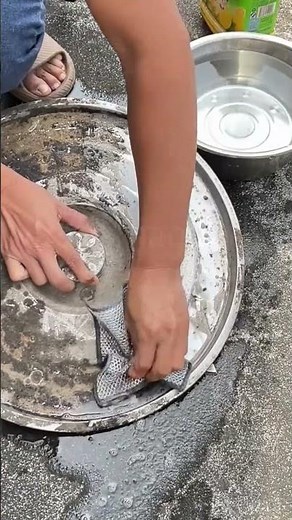 Aluminum Pot Lid Old Stain Cleaning Method and Craft