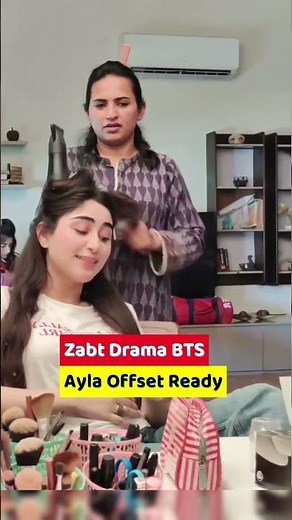 Zabt Drama Episode 15 16 17 18 | ayla offset ready #zabtdrama #zohatauqeer #bts