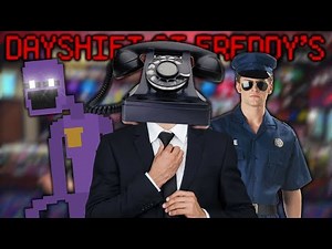The Weirdest Pizzeria Ever!!!! - Dayshift At Freddy's 1: Full Gameplay