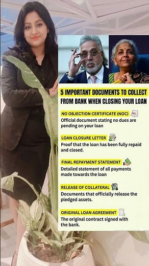 Don't Close Your Loan Without This! 🛑 5 Important Documents to Collect After Loan Closure #loan