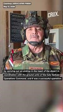 Iraqi Special Forces Escort Journalists To Reported Israeli Outpost Site
