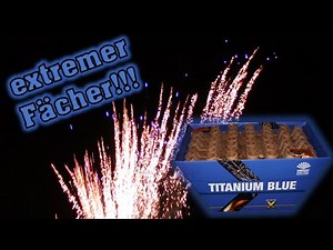 Extremer Fächer! Titanium Blue - Lesli | PyroMoe