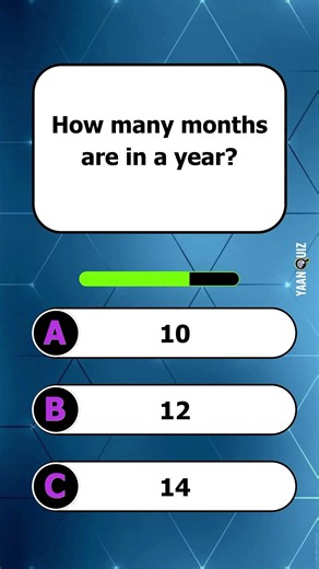How Many Months Are in a Year? 🤔 | Easy Quiz