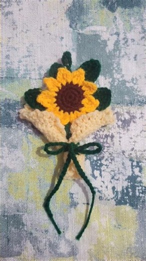 Crochet Sunflower Bouquet 🌻🧶# crochet