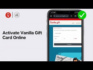 How To Activate Vanilla Gift Card Online (2024)