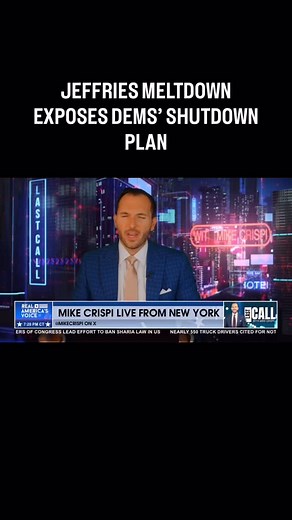 7.1K views · 877 reactions | JEFFRIES MELTDOWN EXPOSES DEMS’ SHUTDOWN PLAN @mikecrispinj says Dems aren’t acting like a party set up for midterm wins, pointing to Jeffries blowing up on a reporter when pressed on GOP accusations that Democrats want a January shutdown to push unrealistic demands. | America's Voice News | Facebook